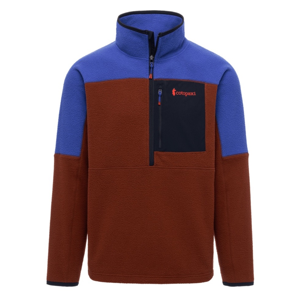New Cotopaxi Abrazo Half-Zip Blue Fleece Pullover Jacket Men's Size S NWT